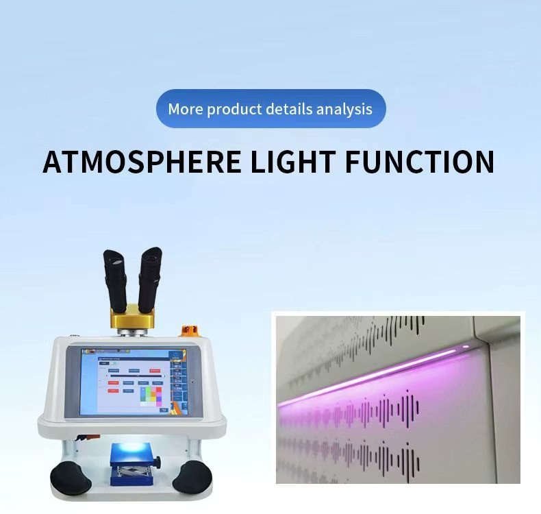 MaxLase 230B multicolor ambient lighting