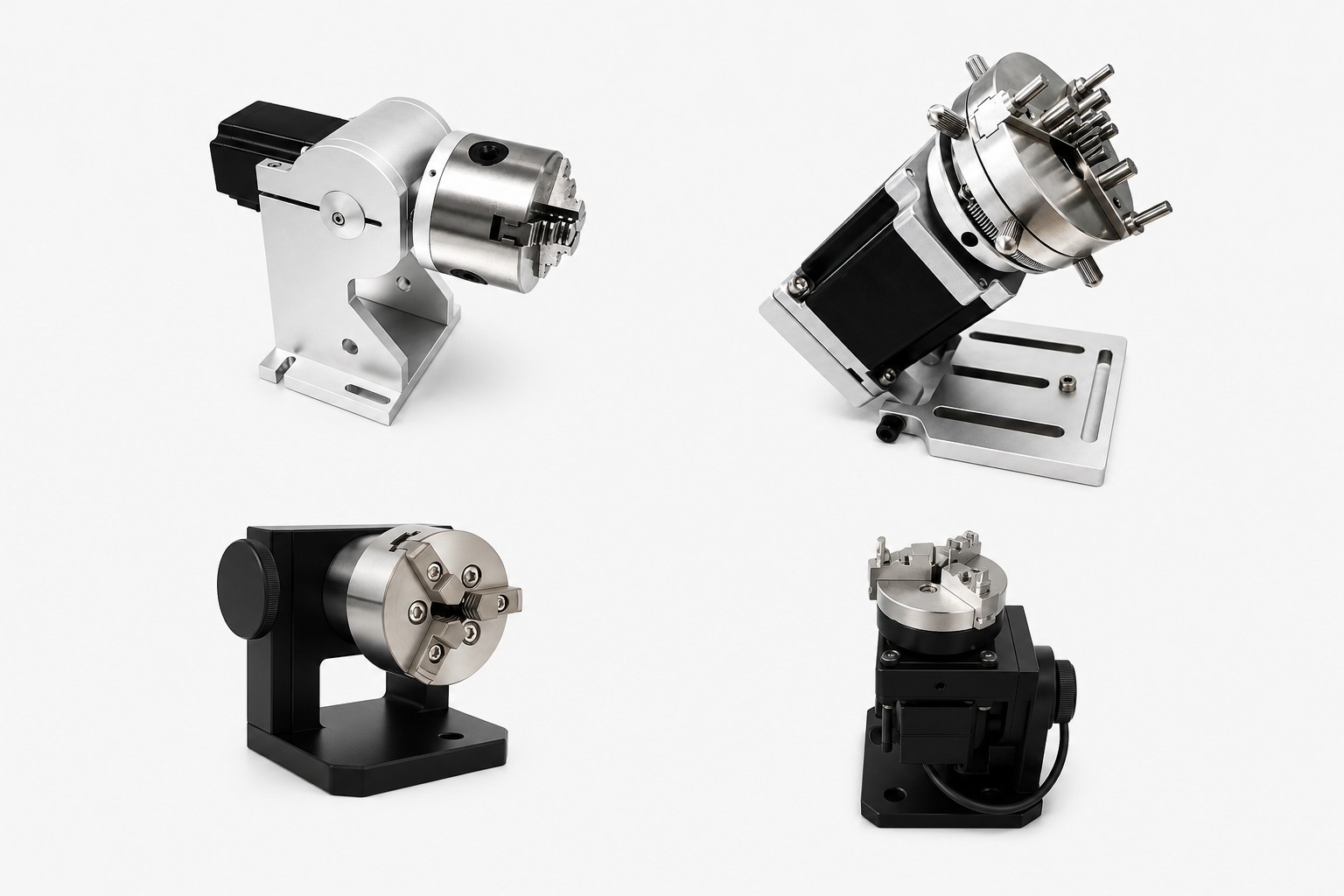 MaxLase tilt-rotary fixture options